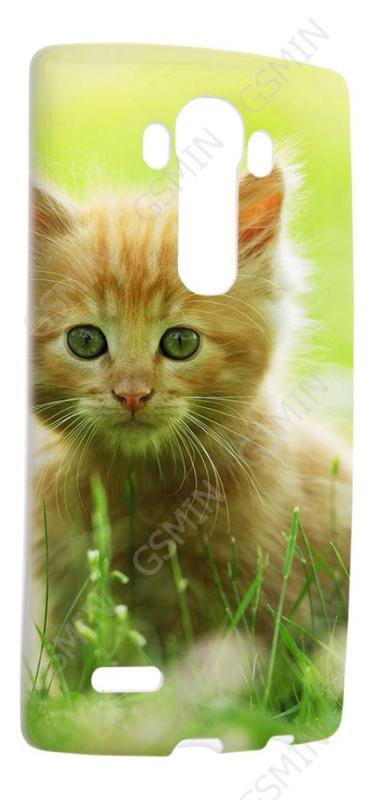 

Чехол силиконовый для LG G4 H818 TPU (Белый) (Дизайн 56)