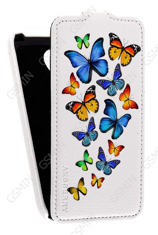 

Чехол Aksberry для Lenovo S750 Дизайн 3, Белый