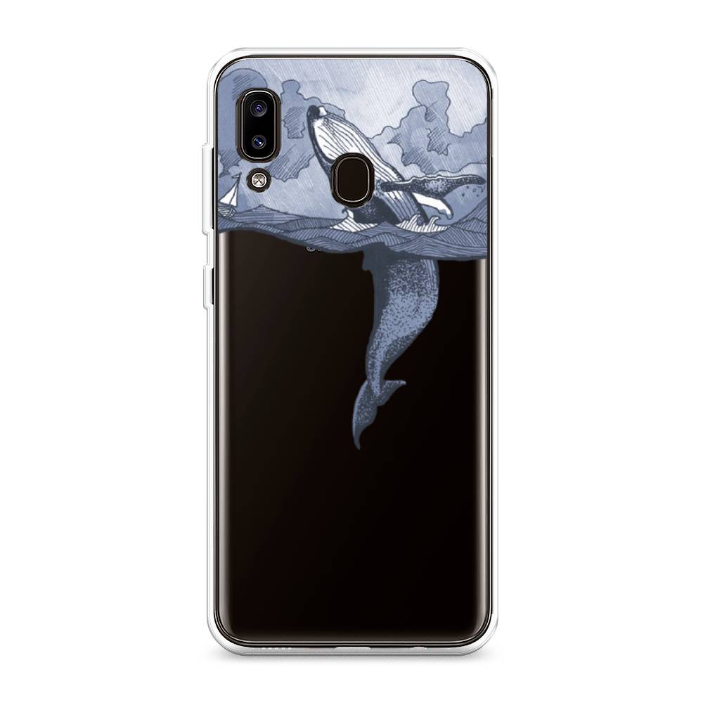 

Чехол Awog на Samsung Galaxy A20/A30 "Два измерения", Разноцветный, 27650-7