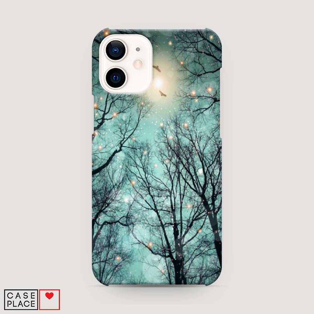 

Пластиковый чехол "Лес в сумерках" на Apple iPhone 12 mini, 12620-3