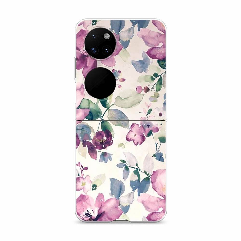 

Чехол Awog "Акварельная нежность" для Huawei P50 pocket, 6107440-6