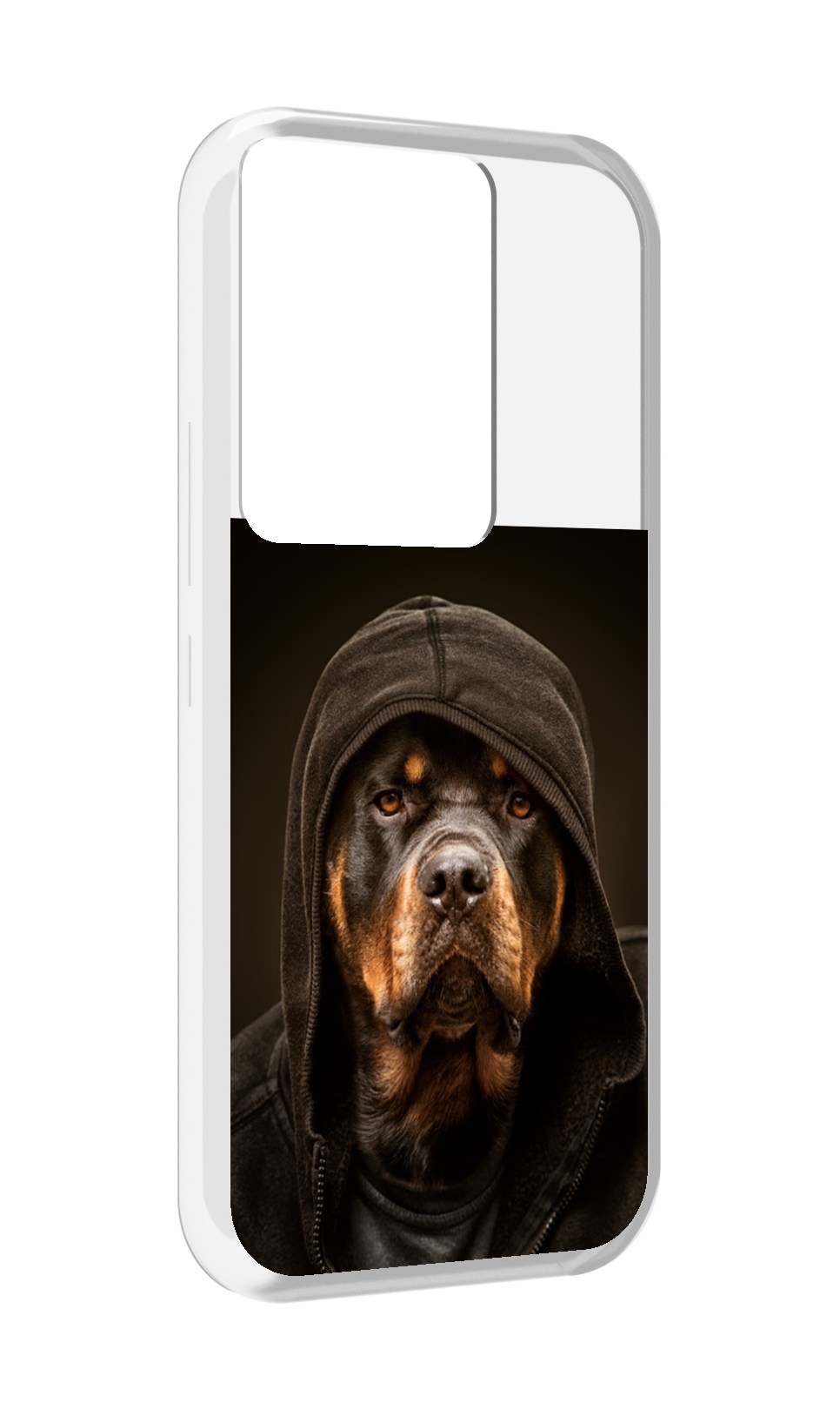 

Чехол MyPads Пес-барбос для Itel Vision 3 Plus / Itel P38 Pro, Прозрачный, Tocco