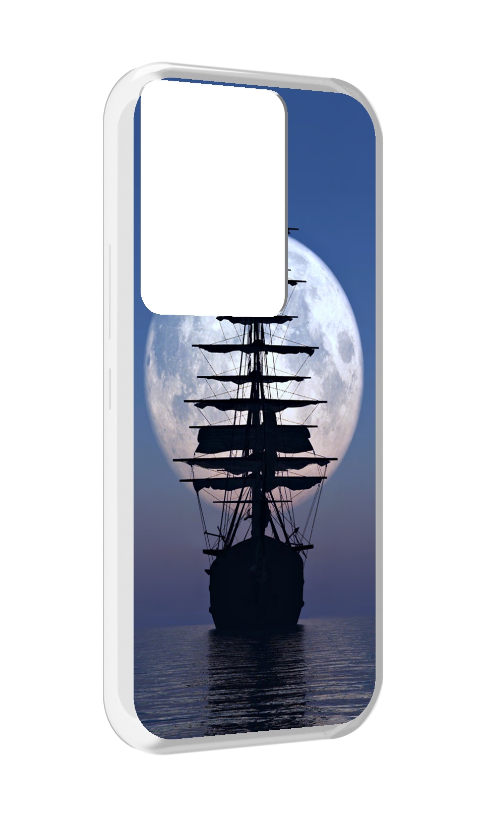 

Чехол MyPads Парус-в-море для Itel Vision 3 Plus / Itel P38 Pro, Прозрачный, Tocco