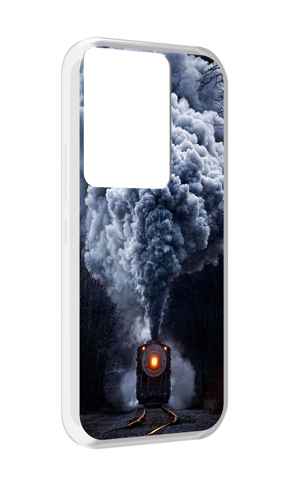 

Чехол MyPads Паровоз для Itel Vision 3 Plus / Itel P38 Pro, Прозрачный, Tocco