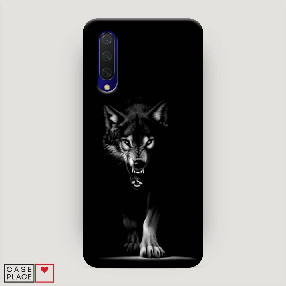 

Пластиковый чехол "Волк выходит из ночи" на Xiaomi Mi A3 Lite, 36220-1