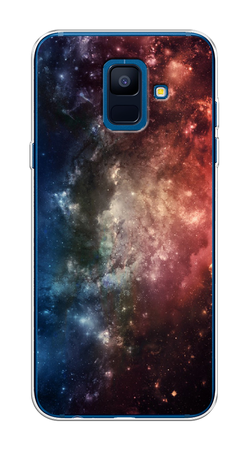 

Чехол Awog на Samsung Galaxy A6 "Космос", Синий;бежевый;красный, 25950-4