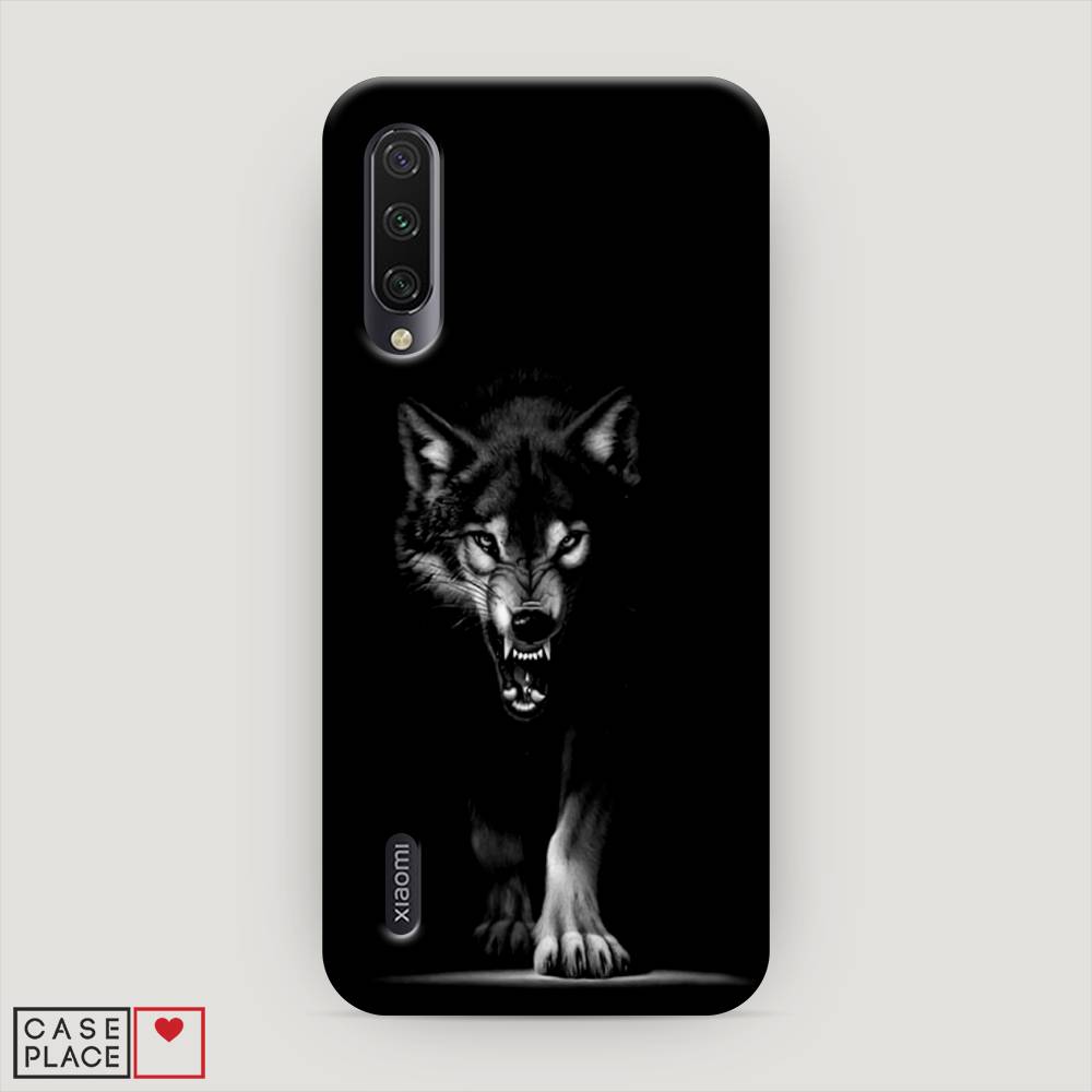 

Пластиковый чехол "Волк выходит из ночи" на Xiaomi Mi A3, 36020-1