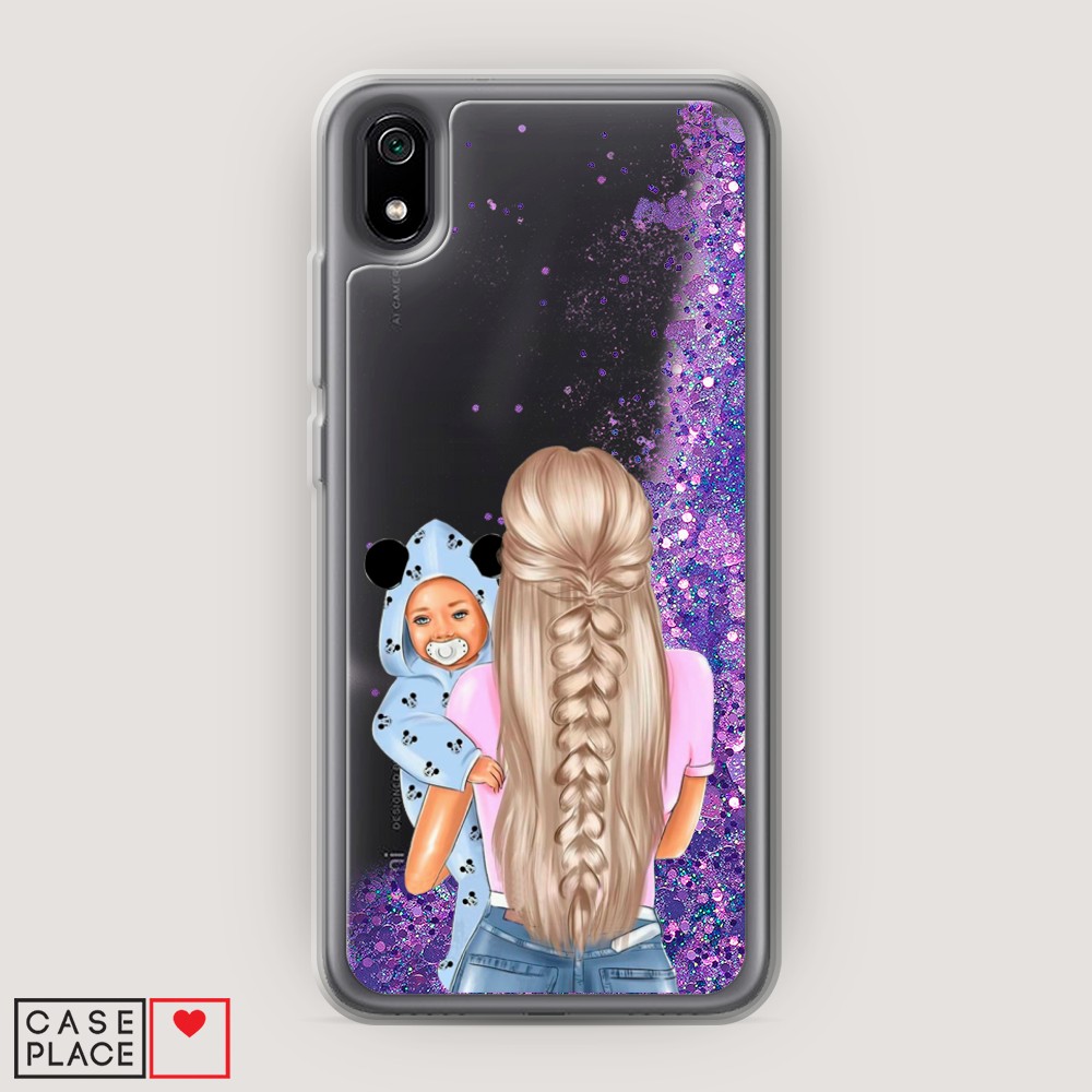 

Чехол Awog на Xiaomi Redmi 7A "Молодая мама", Разноцветный, 35492-1