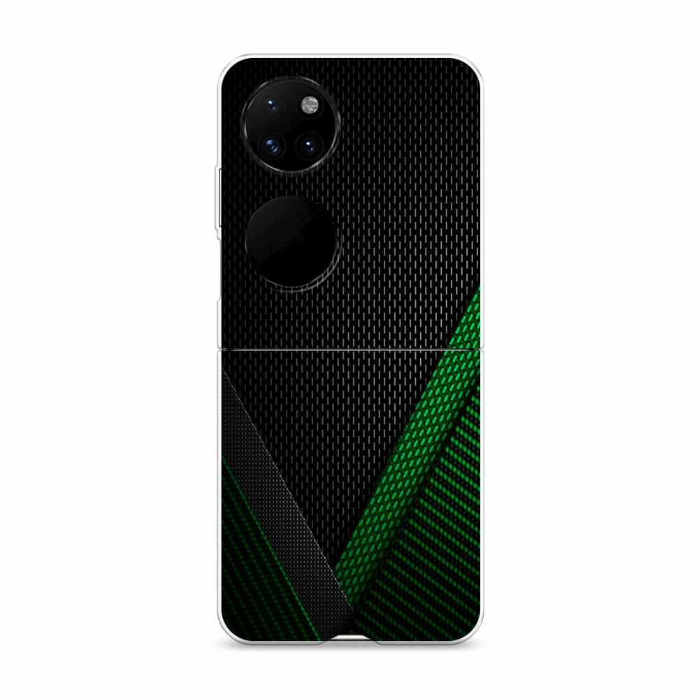 

Чехол Awog "Зеленый карбон" для Huawei P50 pocket, 6107440-2