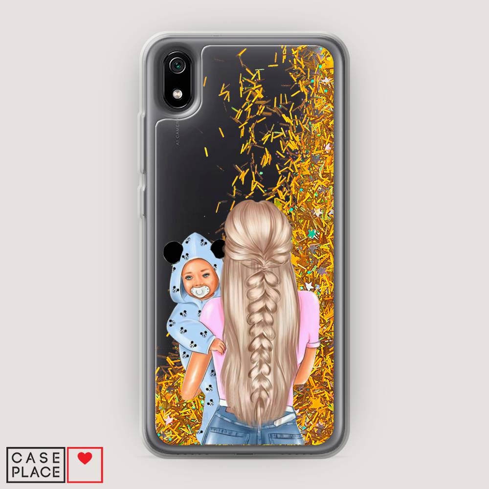 

Чехол Awog на Xiaomi Redmi 7A "Молодая мама", Разноцветный, 35490-1