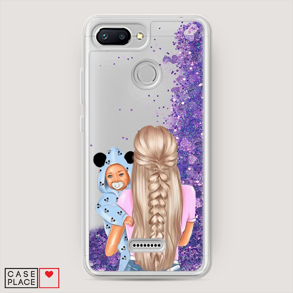 

Чехол Awog на Xiaomi Redmi 6 "Молодая мама", Разноцветный, 33892-1