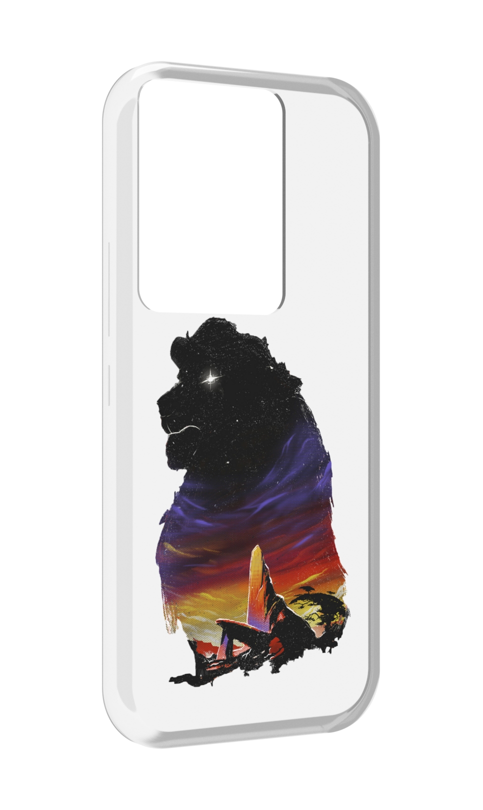 

Чехол MyPads Муфаса для Itel Vision 3 Plus / Itel P38 Pro, Прозрачный, Tocco