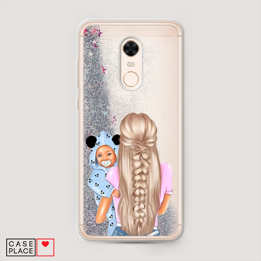 

Чехол Awog на Xiaomi Redmi 5 Plus "Молодая мама", Разноцветный, 33191-1