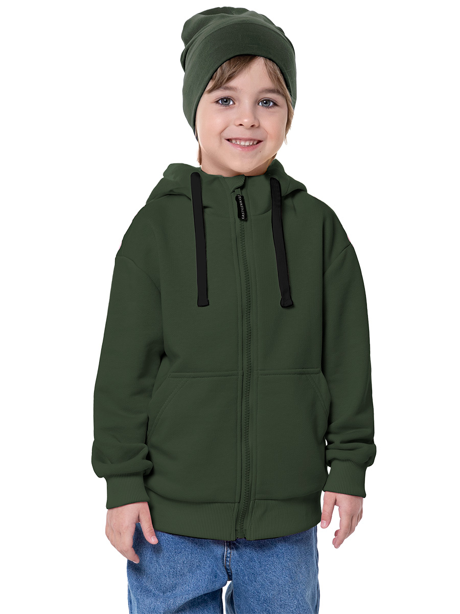 

Толстовка детская NIKASTYLE 4т15124, хаки, 104, 4т15124