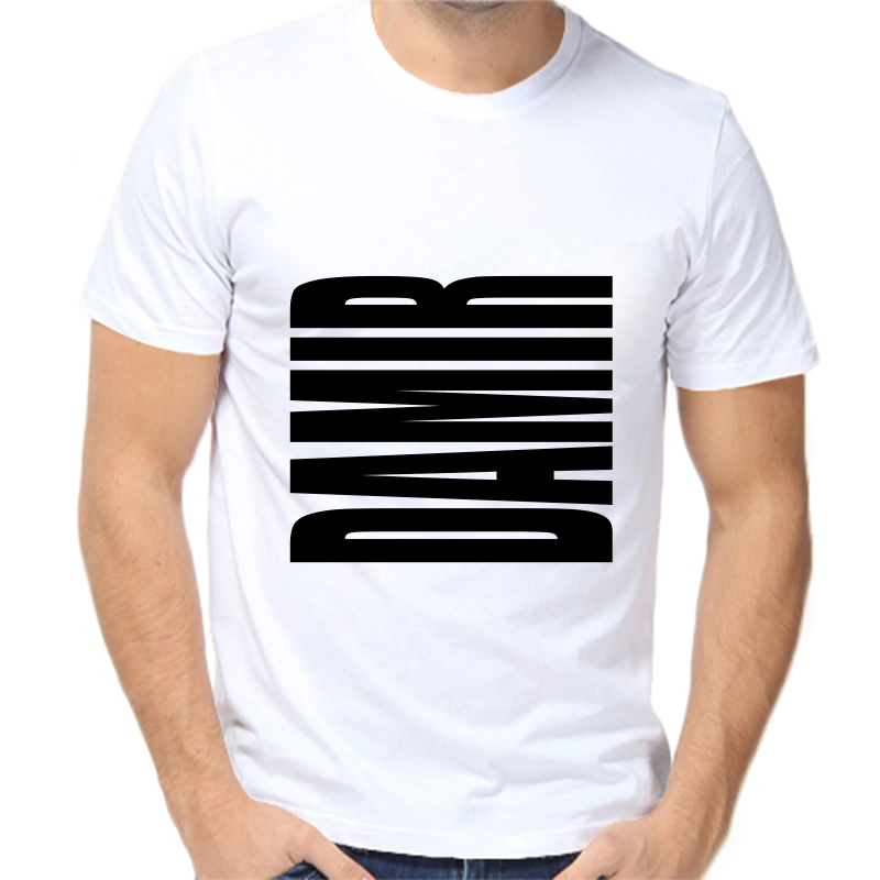 

Футболка мужская белая 48 р-р дамир, Белый, fm_damir