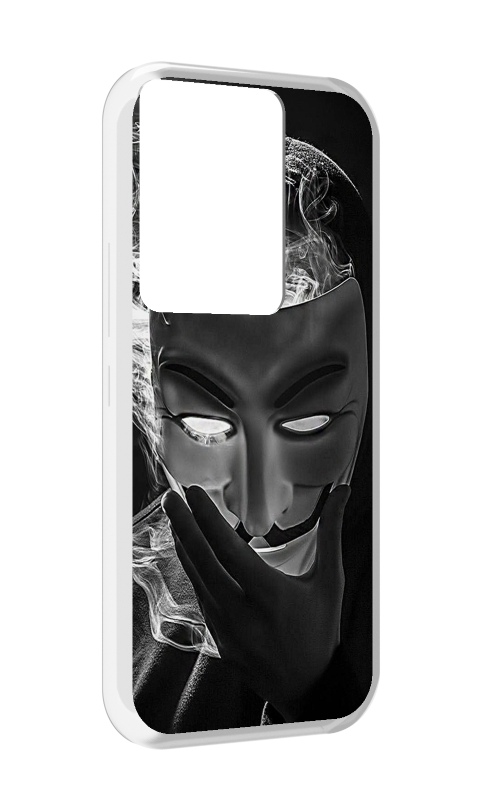 

Чехол MyPads Маска для Itel Vision 3 Plus / Itel P38 Pro, Прозрачный, Tocco