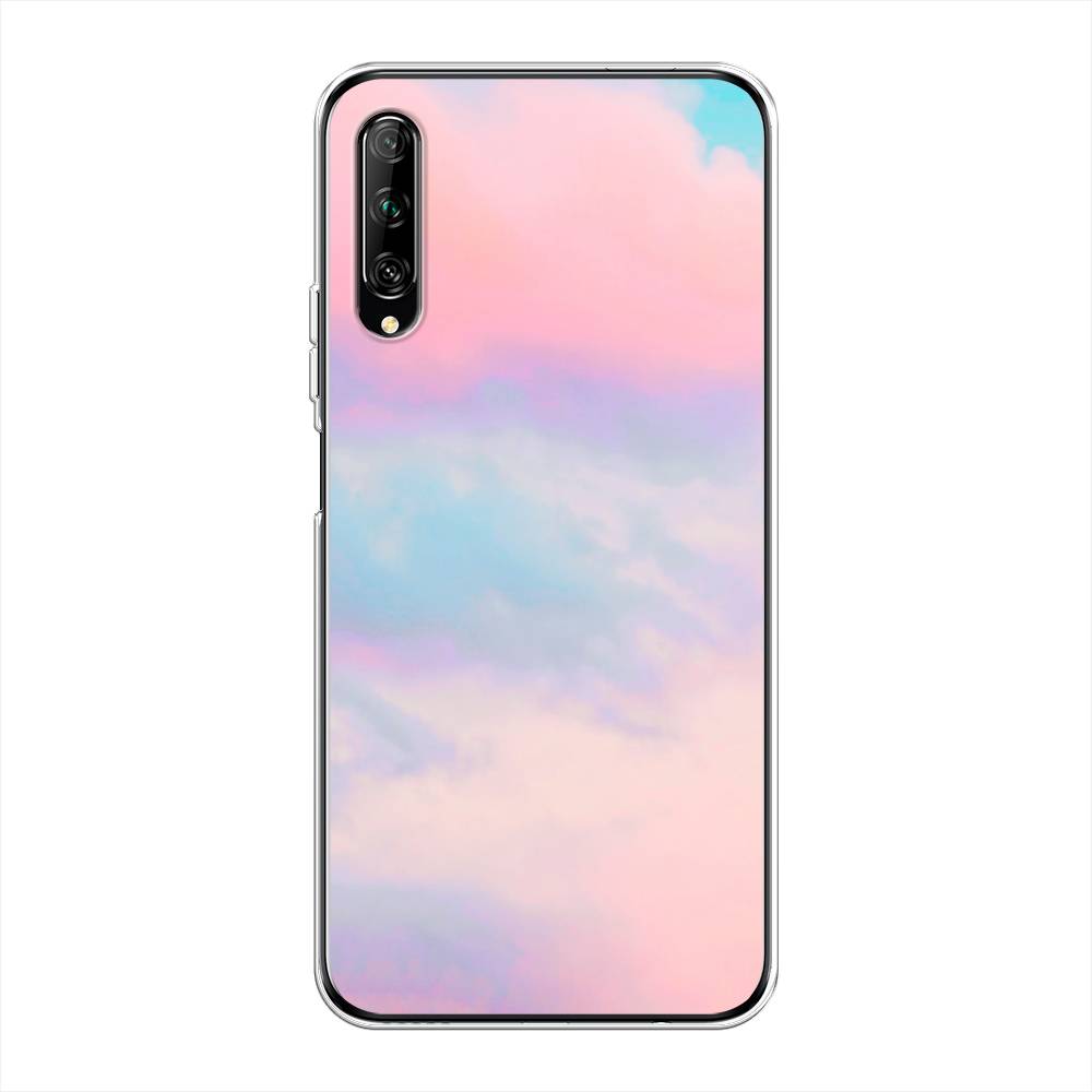

Чехол Awog на Huawei Y9s "Розовые облака", Разноцветный, 611150-3
