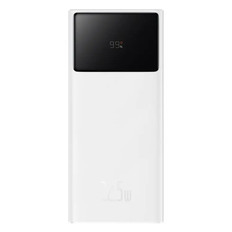 

Внешний аккумулятор Baseus 20000 мА/ч, белый (PPXJ060002), PPXJ080002