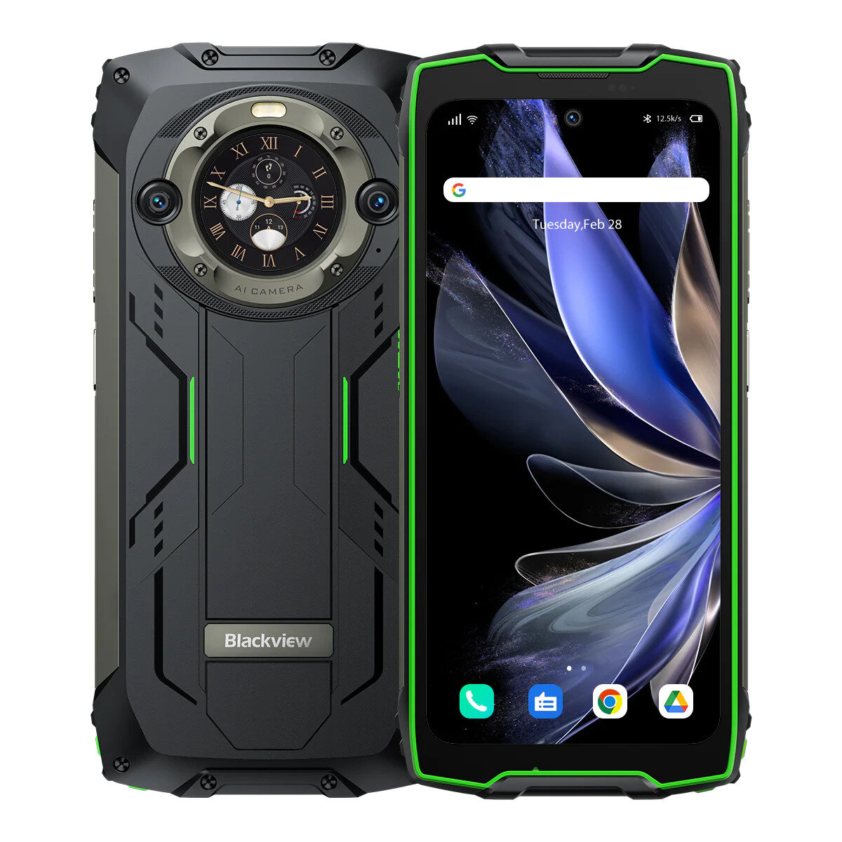 

Смартфон Blackview BV9300 Pro 8/256GB зеленый (BV9300 Pro), BV9300 Pro