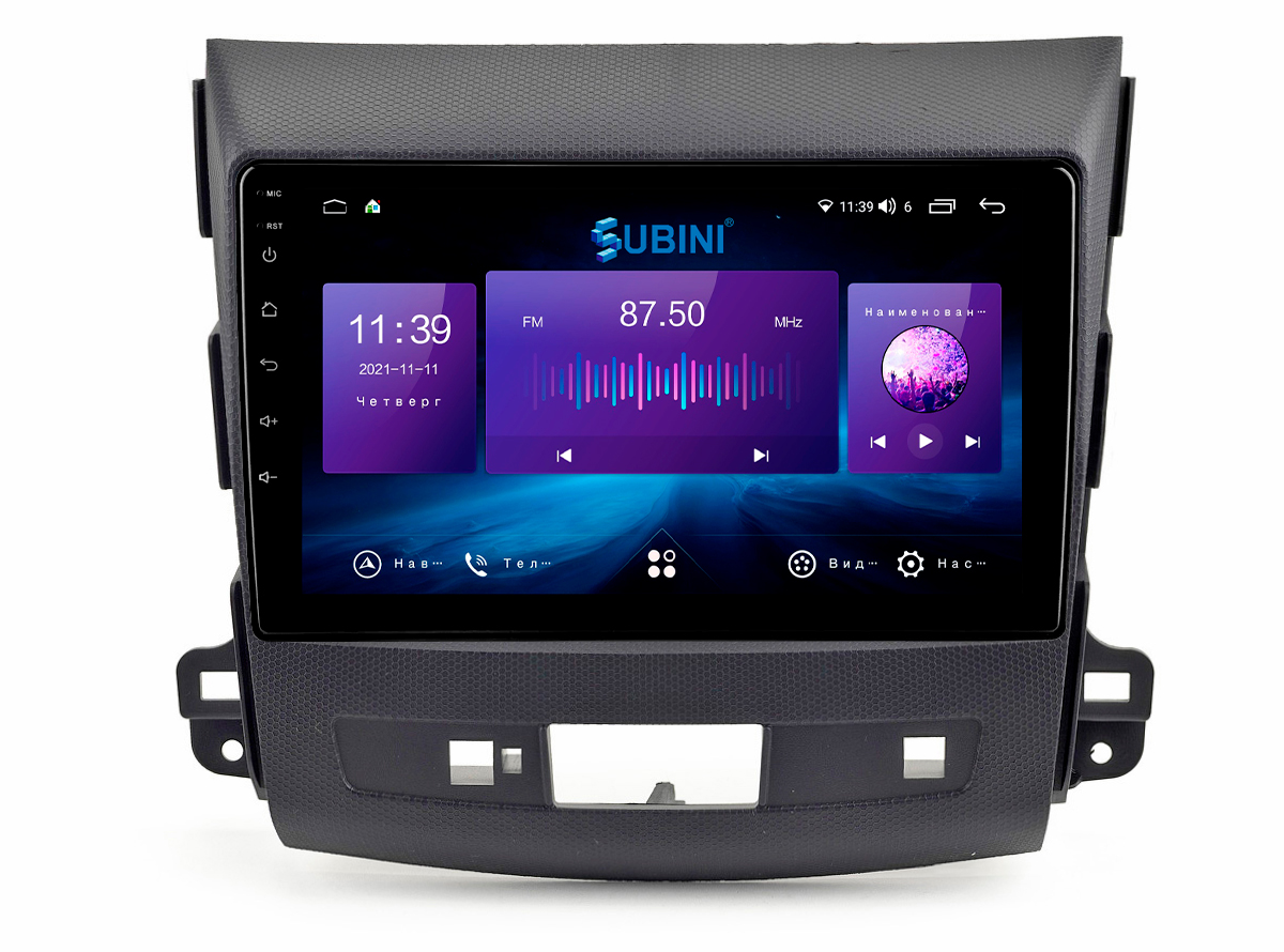 

Автомагнитола для Mitsubishi Outlander XL 2006-2012, 2/32 ГБ, Android 10, 8 ядер, Sim, Outlander XL 2006-2012