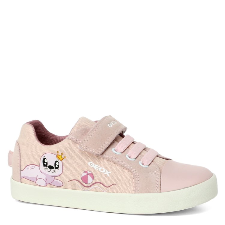 

Кеды детские GEOX B KILWI GIRL, светло-розовый, 27, B KILWI GIRL B25D5C для девочек