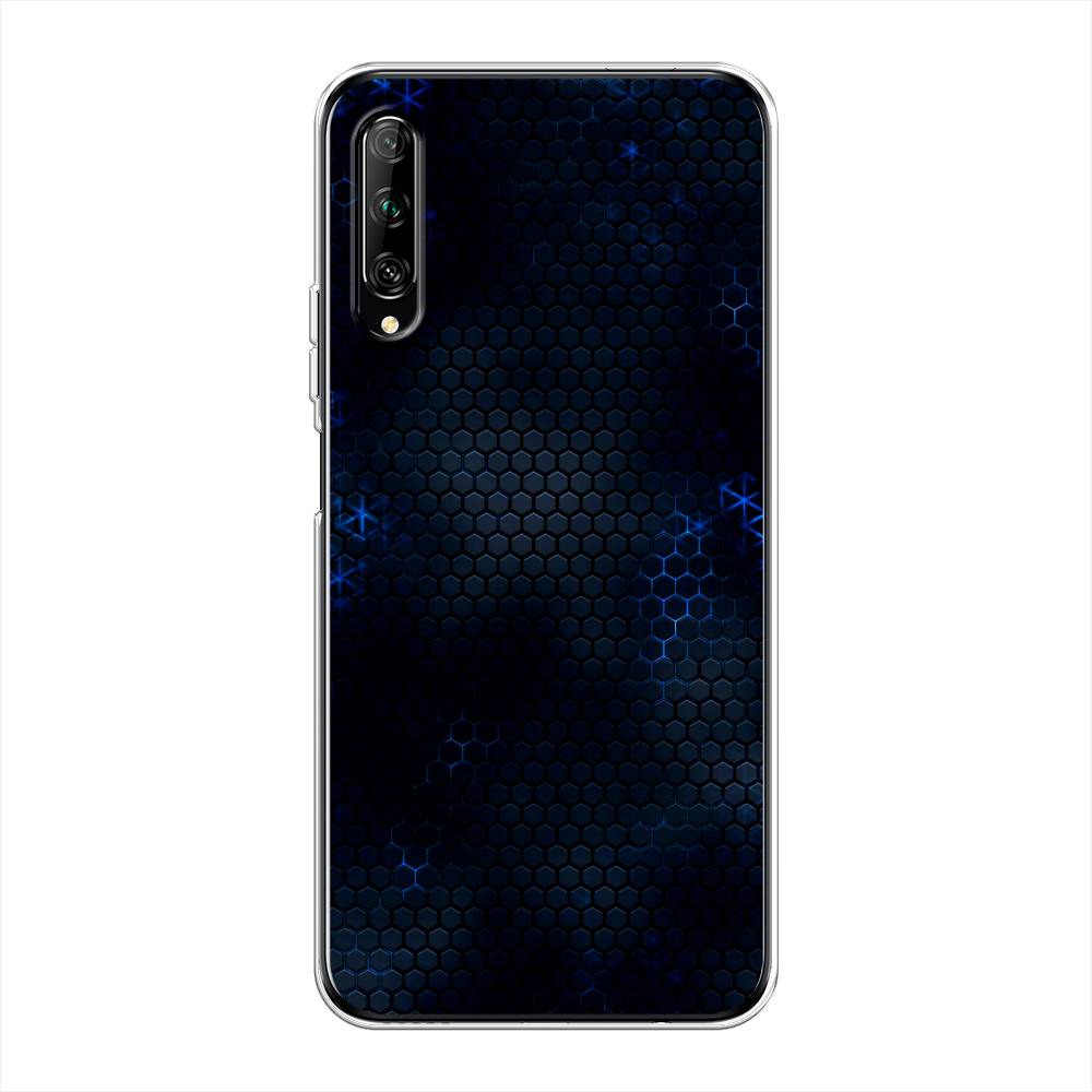 

Чехол Awog "Фон соты синие" для Huawei Y9s, 611150-3