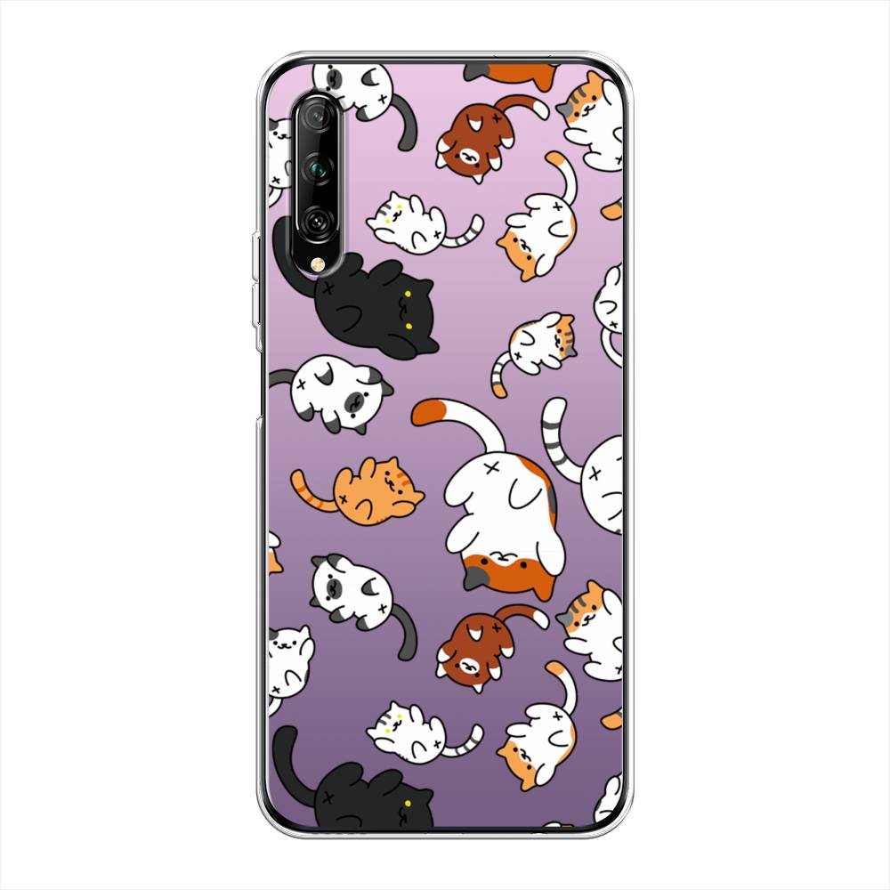 

Чехол Awog на Huawei Y9s "Котопад", Разноцветный, 611150-7