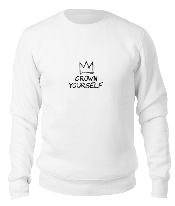 

Свитшот унисекс Printio Basquiat / баския белый 2XL, Basquiat / баския