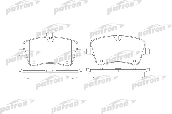 

Тормозные колодки PATRON дисковые PBP1428