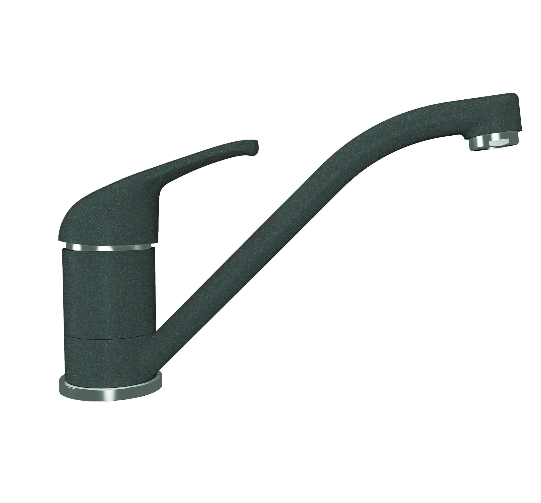 

Смеситель для кухни (мойки) BAMBOO НОТА BM 315.01L.1123.407 чёрный, Черный