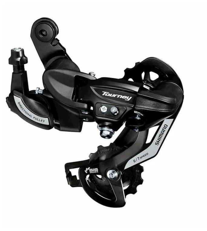 фото Переключатель задний shimano tourney rd-ty500 6-7 скоростей