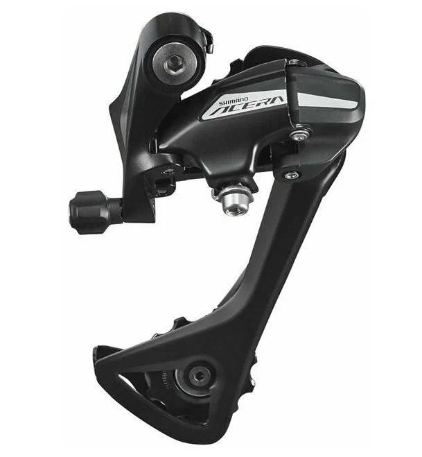 Переключатель задний Shimano Acera RD-M3020-8 SGS, 7-8 скоростей, чёрный