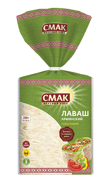 

Лаваш Смак Армянский 200 г, Армянский