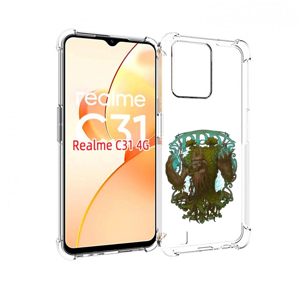 

Чехол MyPads trent protector для OPPO Realme C31, Прозрачный, Tocco