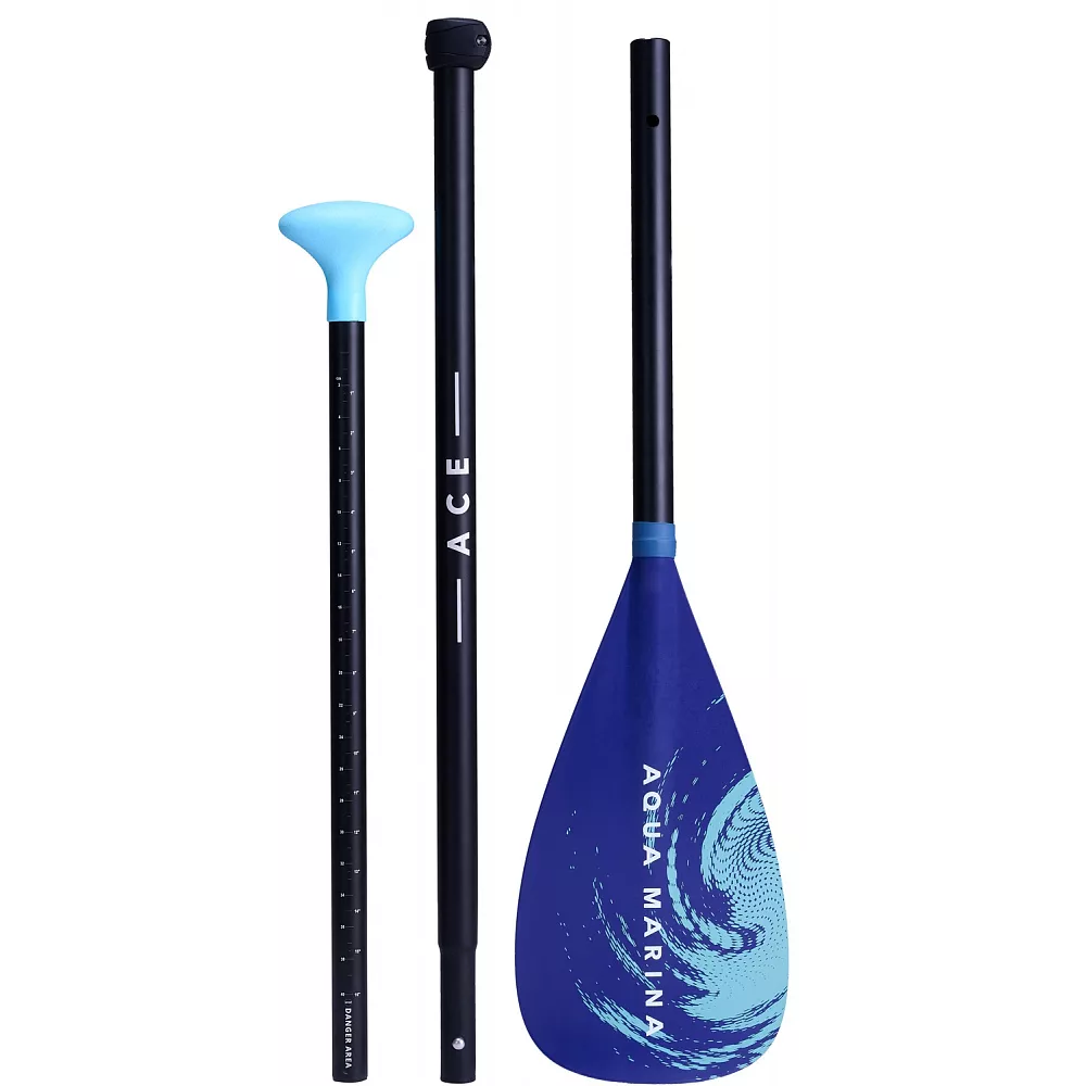 Весло для SUP-борда Aqua Marina ACE, разборное, 130-165 см, алюминий + полипропилен