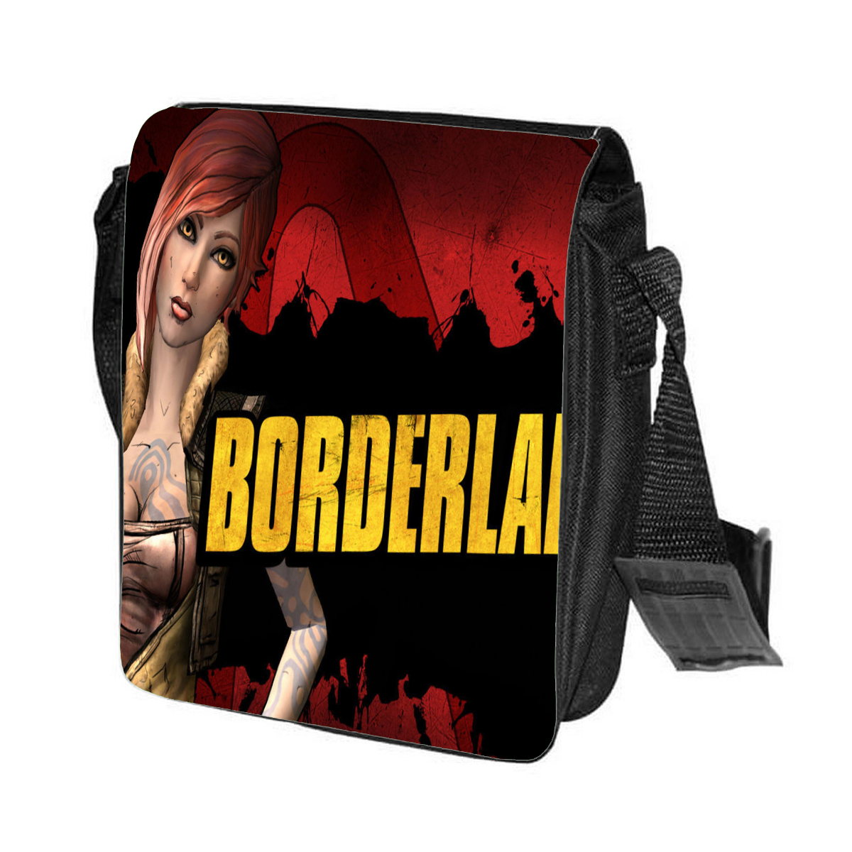 фото Сумка на плечо coolpodarok borderlands девушка и надпись