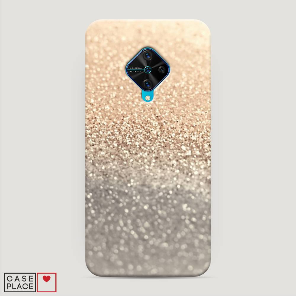 

Пластиковый чехол "Песок золотой рисунок" на Vivo Y9s