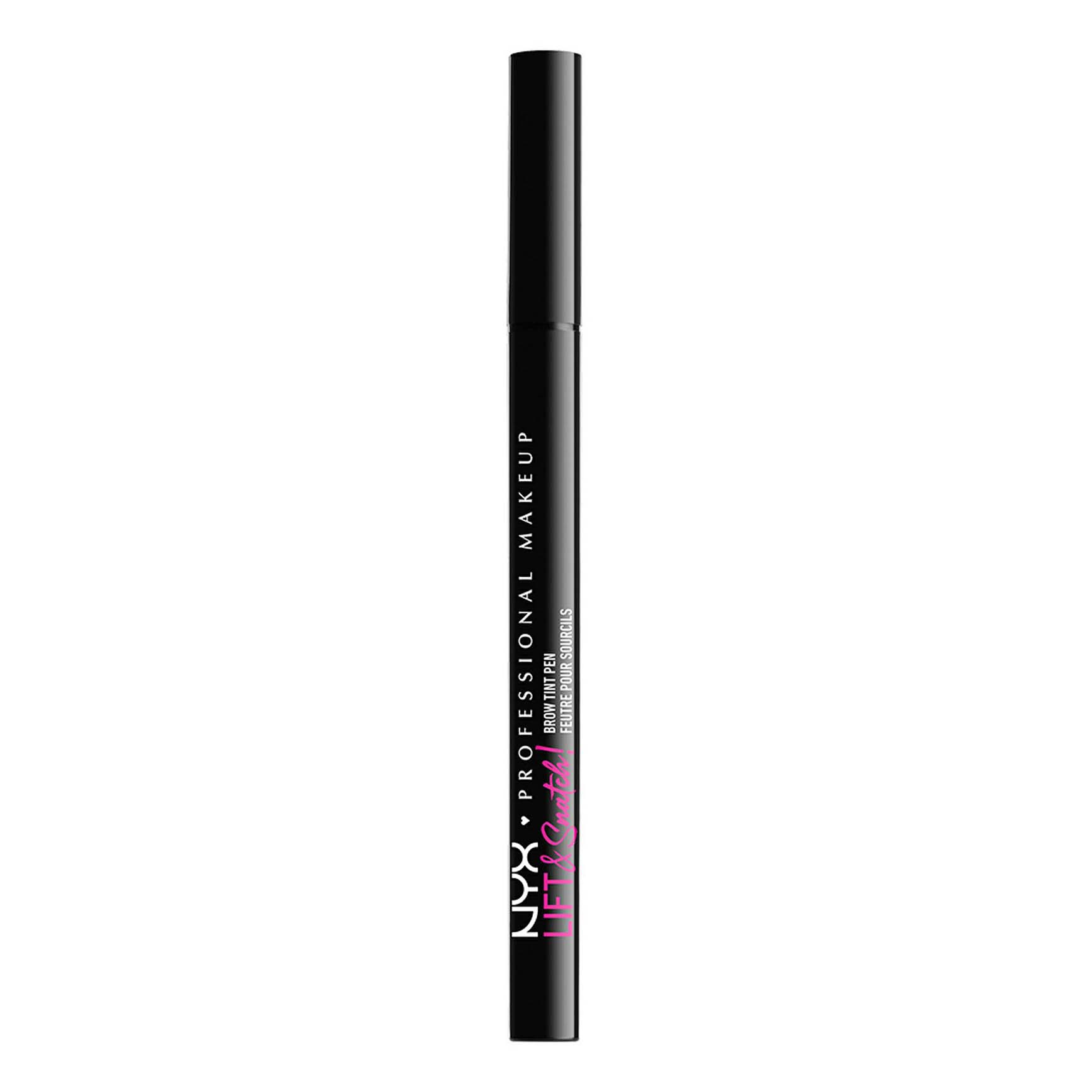 фото Лайнер-тинт для бровей nyx professional makeup lift n snatch brow tint pen 10 black, 1 мл