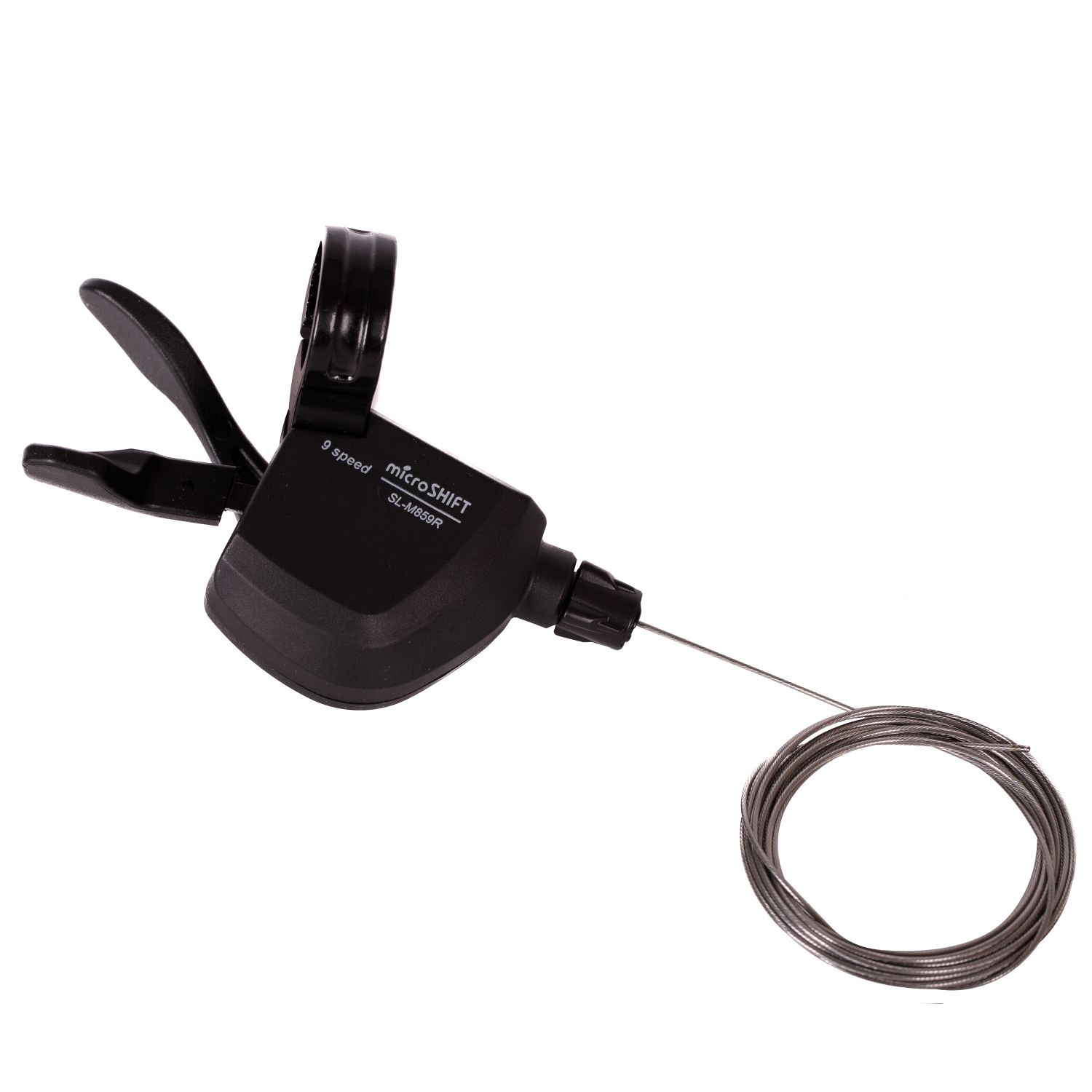 

Шифтеры Microshift SL-M850/M859, пара, 2/3х9 ск., трос 1800 мм, черный, Х112477