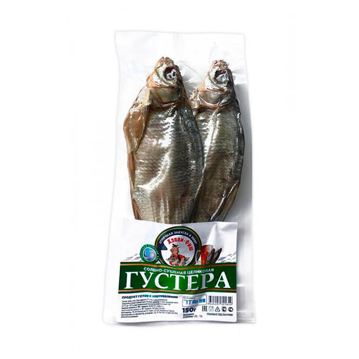 

Густера Хэппи-Фиш солено-сушеная тушка 150 г