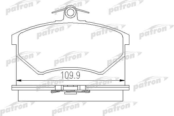 

Колодки Тормозные Дисковые Передн Seat: Cordoba 93-99, Ibiza Ii 93-99, Toledo I 91-99, Vw: