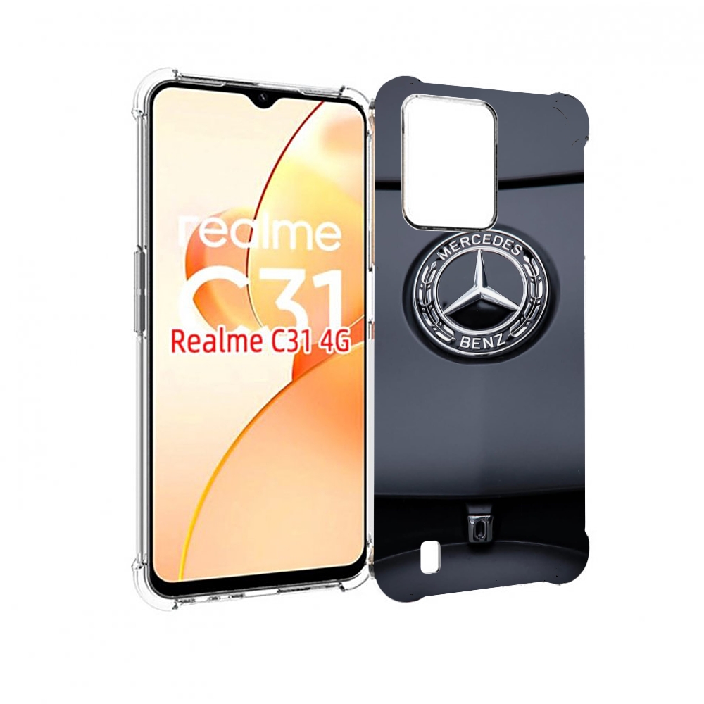 

Чехол MyPads мерседес 7 мужской для OPPO Realme C31, Прозрачный, Tocco