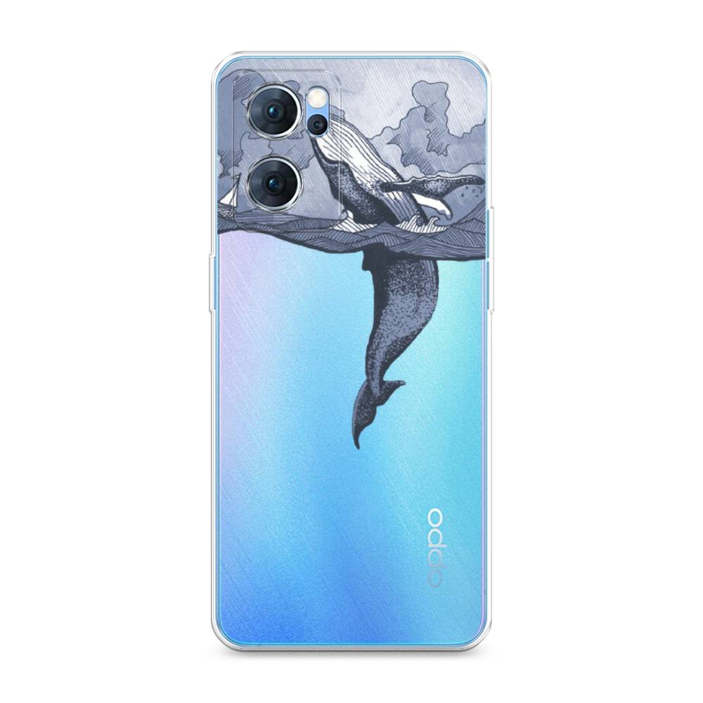 

Чехол Awog на Oppo Reno 7 5G "Два измерения", Разноцветный, 258150-7