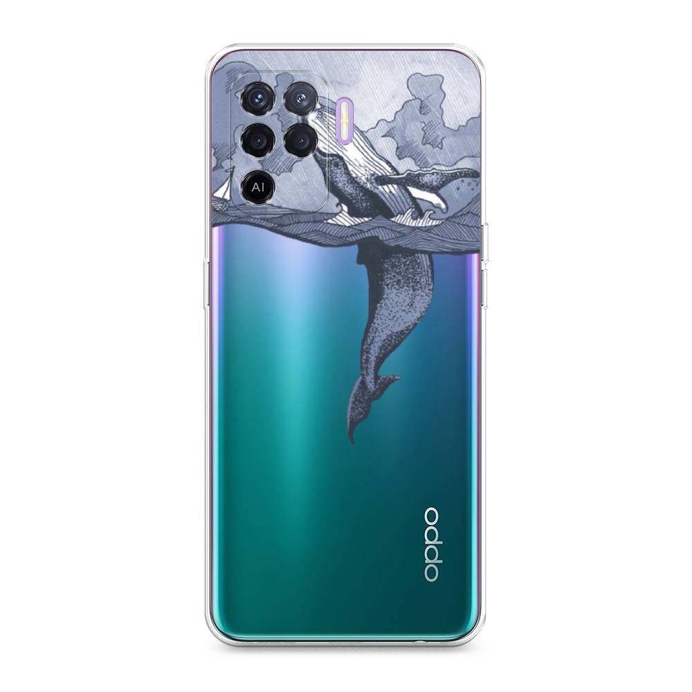 

Чехол Awog на Oppo Reno 5 Lite "Два измерения", Разноцветный, 255150-7
