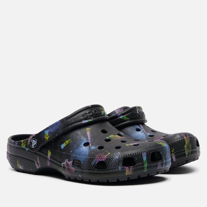 фото Сандалии женские crocs classic out of this world ii clog черные 48-49 eu