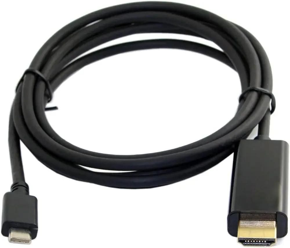 

Кабель-переходник аудио-видео PREMIER L9G, USB Type-C m - HDMI m , ver 1.4, 2м, черны, Кабель-переходник аудио-видео PREMIER L9G, USB Type-C (m) - HDMI (m) , ver 1.4, 2м, черный [a2604]