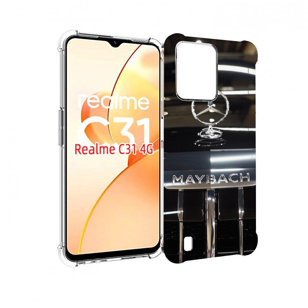 

Чехол MyPads maybach-2 для OPPO Realme C31, Прозрачный, Tocco