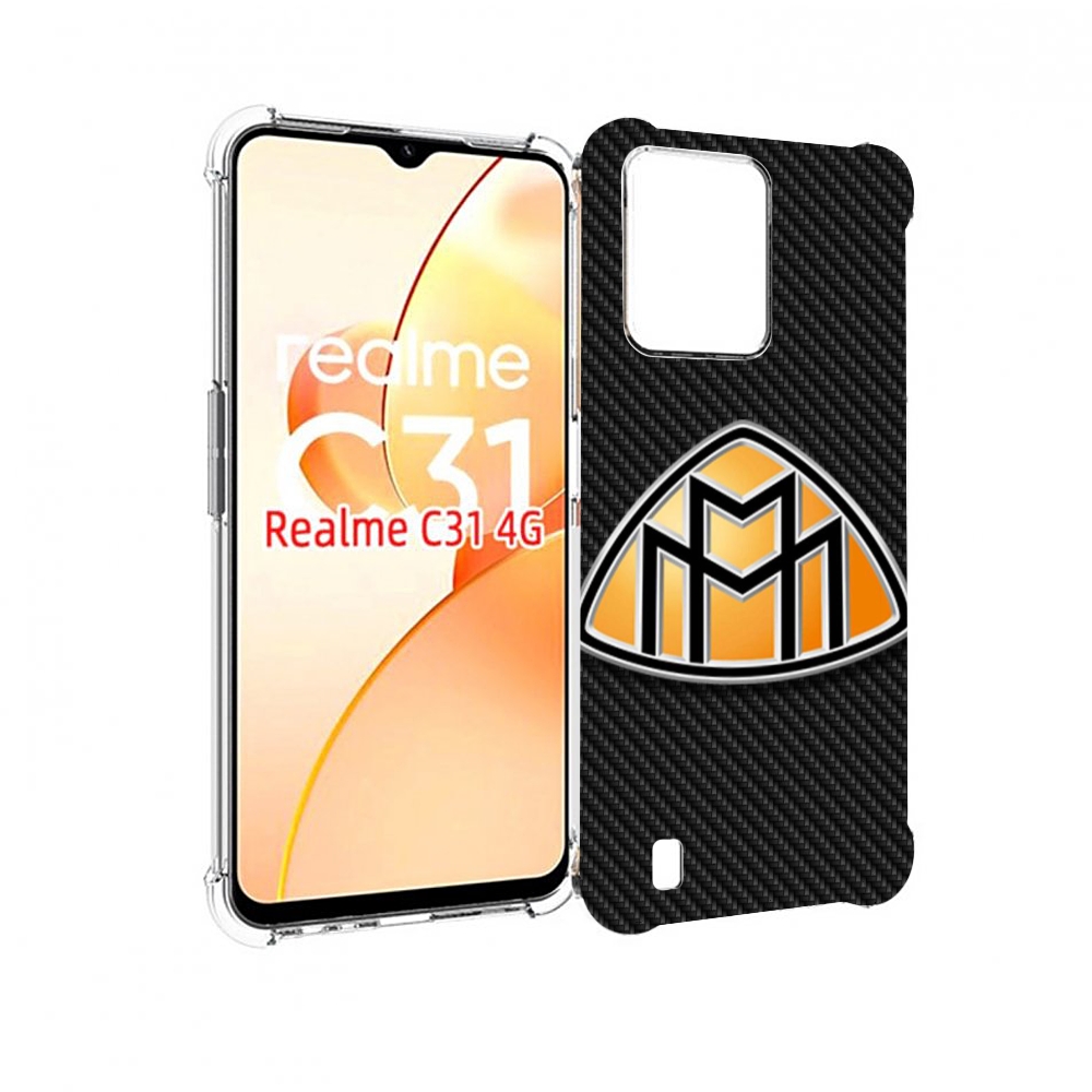 

Чехол MyPads maybach для OPPO Realme C31, Прозрачный, Tocco