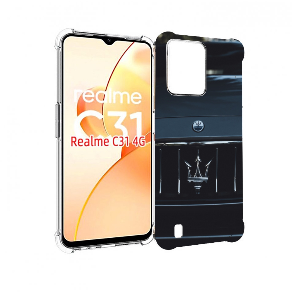 

Чехол MyPads maserati 2 для OPPO Realme C31, Прозрачный, Tocco