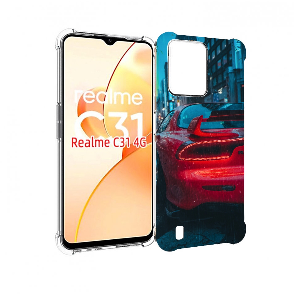 

Чехол MyPads мазда-рх7 для OPPO Realme C31, Прозрачный, Tocco